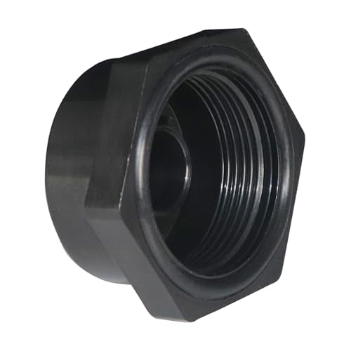 Heavy-Duty NMO Rain Cap - Black Plastic with O-Ring Gasket