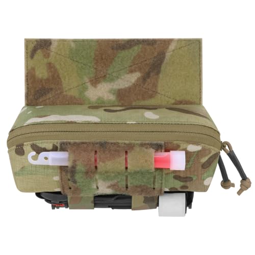 KRYDEX MC Tactical Small Drop Pouch with TQ Holder & Hook & Loop Panel