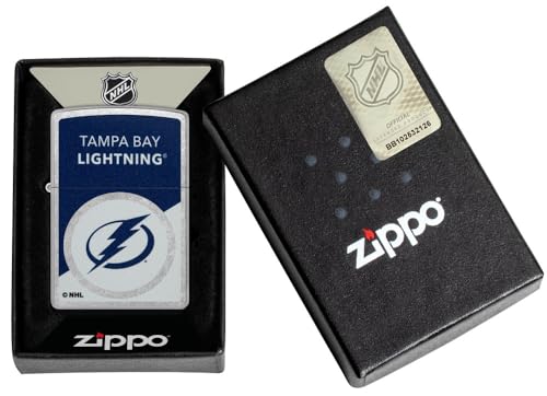 NHL Tampa Bay Lightning Chrome Pocket Lighter - Zippo 2024