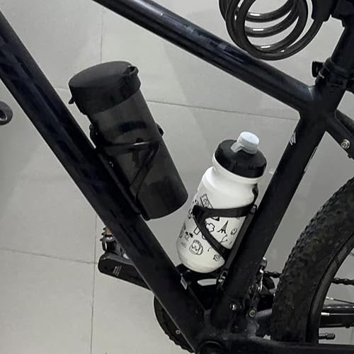Bike Water Bottle Cage 2 Pack - Universal Black Holders