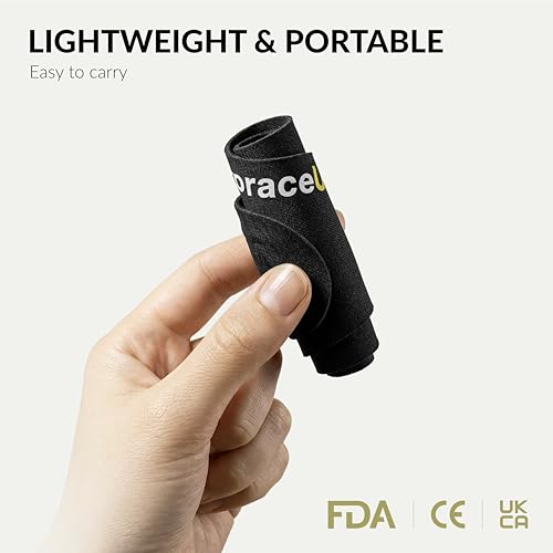 BraceUP Ultra-Thin Wrist Support Brace 2 Pack - Carpal Tunnel & Sports
