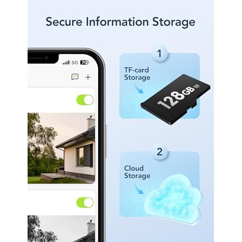 GNCC GK2 Outdoor Security Camera 1080P Home Surveillance with AI Motion Detection, 2.4G WiFi, 355¡Æ Pan-Tilt, Color Night Vision, Spotlight, Two-Way Audio, IP65 Waterproof, Cloud & SD Card Storage