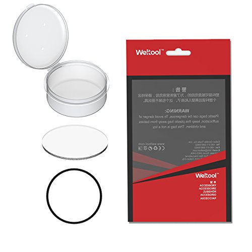Tempered Glass Lens for Maglite C & D Cell Flashlights - Clear