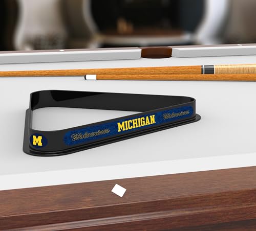 Billiard Triangle Rack with Official Logo - Durable Polypropylene