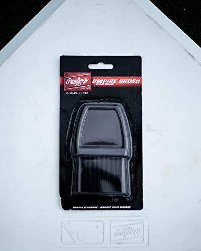 Durable Umpire Brush with Nylon Bristles for Baseball & Softball
