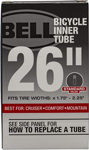 Bicycle Inner Tube - 26" x 1.75-2.25" with Schrader Valve