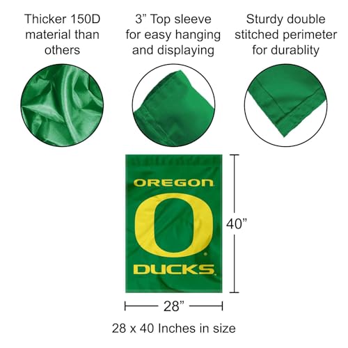 30x40 Double Sided College House Banner Flag - Officially Licensed Outdoor Decor