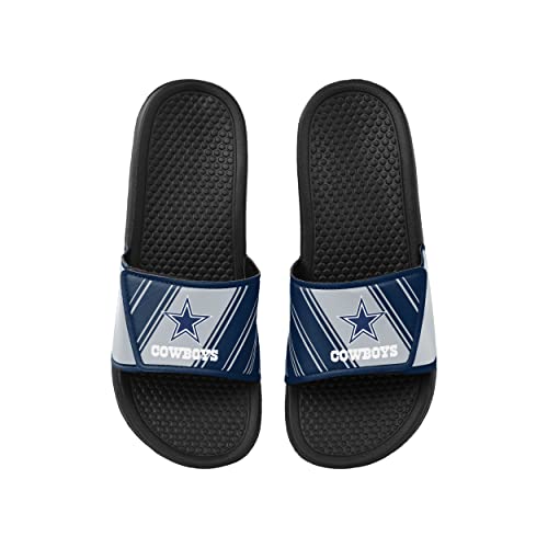 Men's NFL Team Logo Sport Slide Sandals with Adjustable Strap