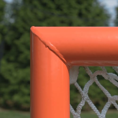 High School Lacrosse Goal - 6ft x 6ft x 7ft with Black Net