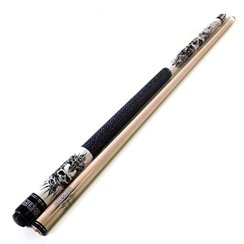 CUESOUL 58 Inch Maple Pool Cue Stick Kit - Rockin Series G407, 21oz, Hardwood & Carbon Fiber