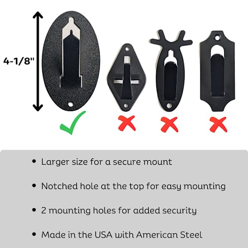 Kabash Outdoors European Deer Skull Mounting Kit - Made in USA, Quick Install, Includes Hardware — Variation 1