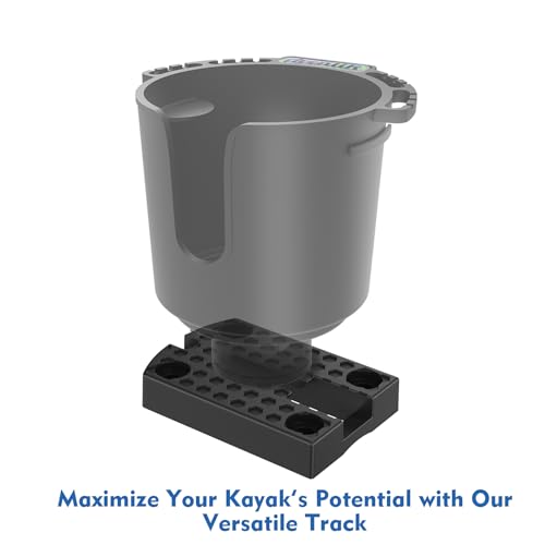 Kayak Track Mount Accessories - 2" Textured Grip (2 Pack)