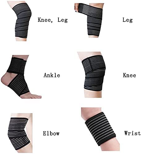 Calf Compression Sleeve for Pain Relief - Adjustable Plus Size - Black