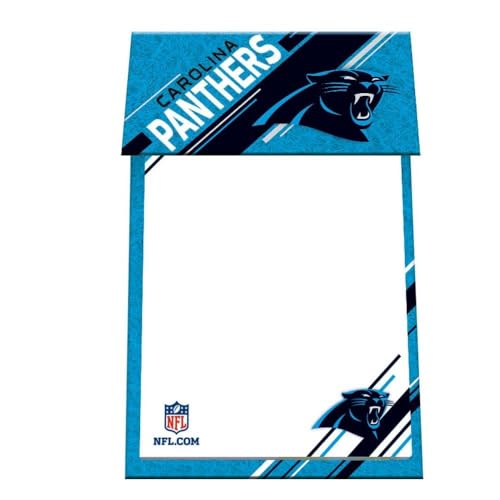 Carolina Panthers Note Pad - 100 Sheets with Team Logo