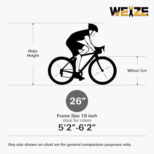 Mountain Bike 26 Inch - 18-Speed, Dual Suspension, Ergonomic Seat