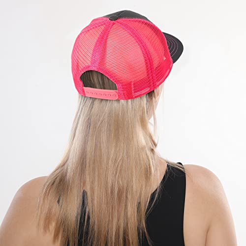 Kozinu 3 Pack Unisex Trucker Hats Mesh Snapback - Blank Hats for Men & Women