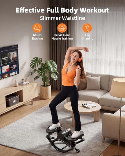 Home Fitness Stepper with Resistance Bands - Pink