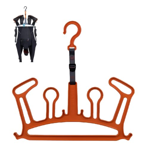 C-Monsta V2 Orange Wetsuit Hanger - Quick Drying Heavy Duty Gear Organizer