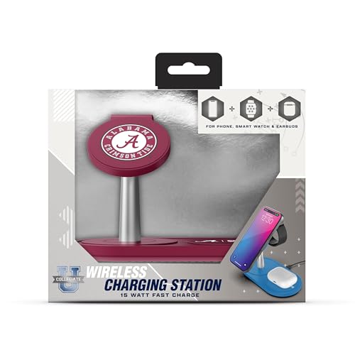 3-in-1 Wireless Charging Station for Smartphone, Smartwatch, Earbuds