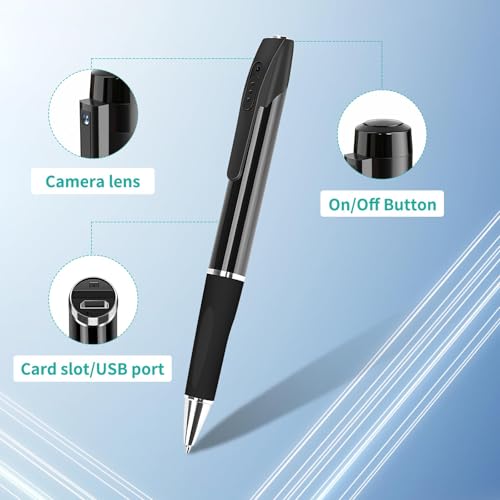 Mini Camera with 32GB Card Small Camera 1080P Full HD Video Nanny Cam for Home Security Business & Learning