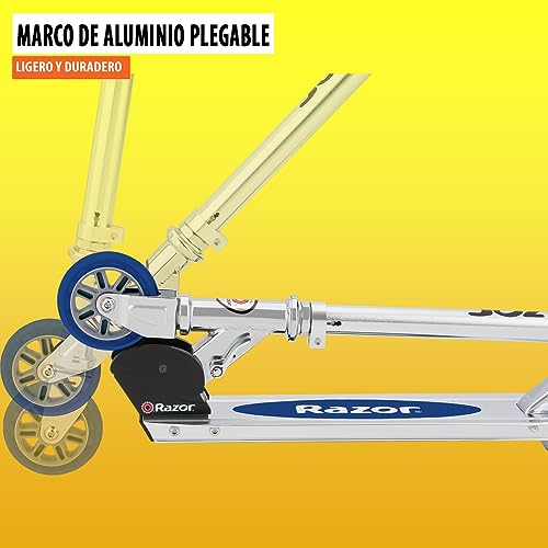 Lightweight Kids Kick Scooter - Foldable Aluminum Frame, Adjustable Handlebars