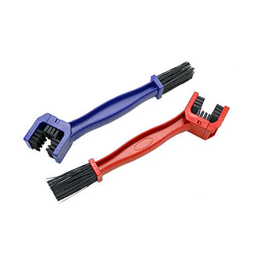 Bicycle and Motorcycle Chain Cleaning Brush Set - 2 Pcs