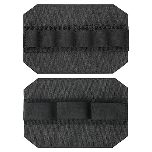 WYNEX Black Tactical Bag Insert with Elastic Loops - Hook & Loop Organizer