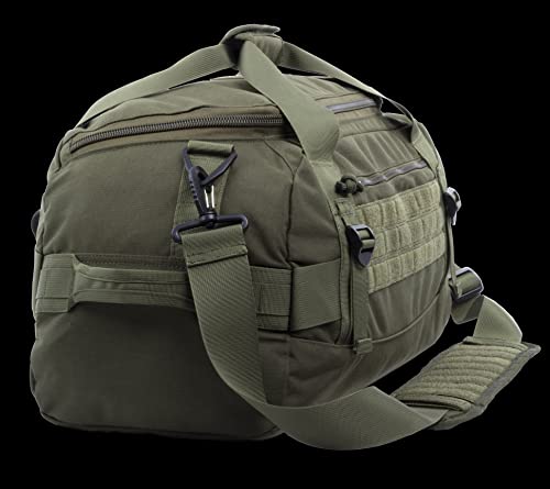 XMILPAX Olive Drab Tactical Duffle Bag 35L MOLLE Gear Travel Bag for Hunting & Camping