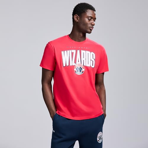 NBA Men's Graphic Cotton T-Shirt - Classic Crew Neck, Short Sleeve