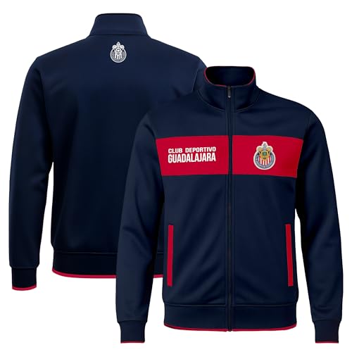 Chivas Soccer Track Jacket - Unisex Adult - Navy Medium
