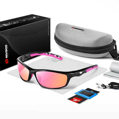 Polarized Sports Sunglasses UV400 for Outdoor Activities