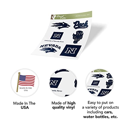 Nevada Wolf Pack Sticker Decal - College Spirit Vinyl Sports Fan Gift