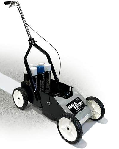 Traffic Line Marking Kit - 6 Cans of White/Blue Paint