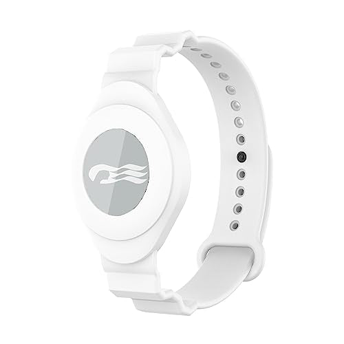 Princess Cruise Medallion Holder - Soft Silicone Wrist Strap - White