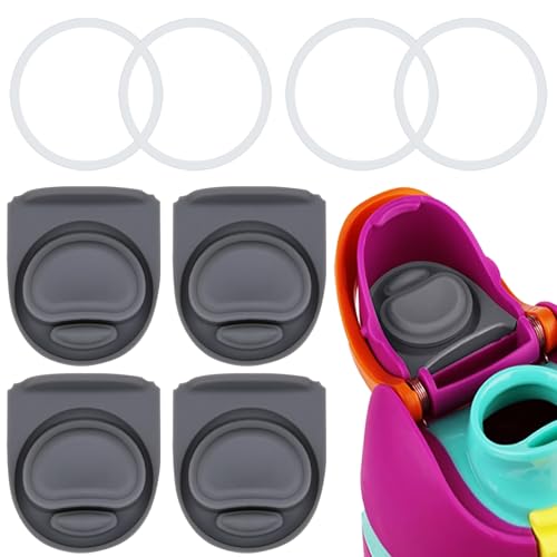 Replacement Lid Seal Stopper & O Ring Gasket Kit - 4 Gray