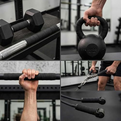 Tactical Grip Tape - Non-Reflective, No Residue - 2 Rolls, Black