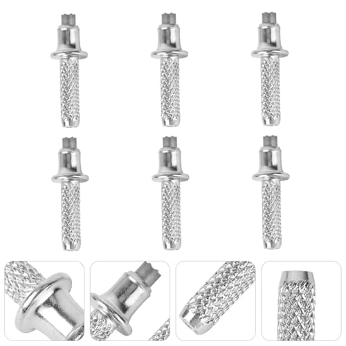 6 Pack Heavy Duty Tungsten Steel Trekking Pole Tips