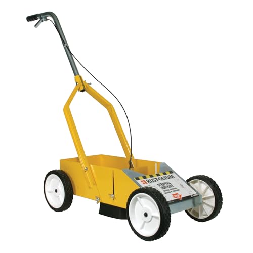 High-Performance Striping Machine - 9" x 27.5", Yellow