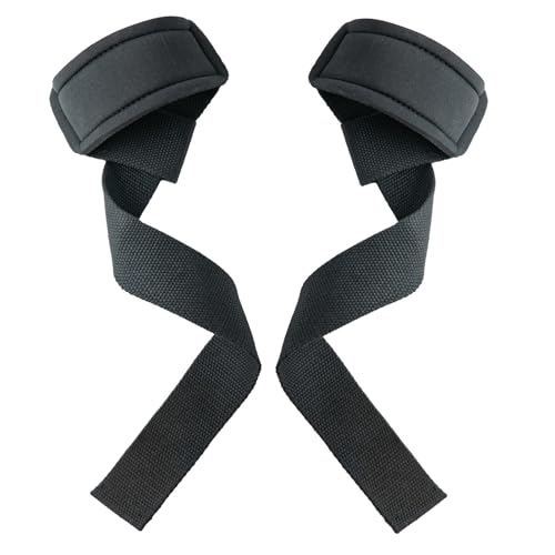 Heavy-Duty Lifting Wrist Straps for Weightlifting & Deadlifts