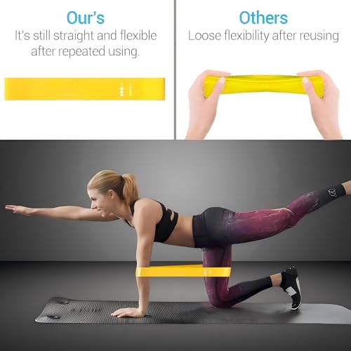 6-Pack Resistance Bands Set for Strength Training & Physical Therapy