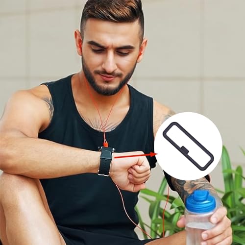 22MM Silicone Watch Band Holder for Garmin Vivoactive, Forerunner, Venu, Fenix