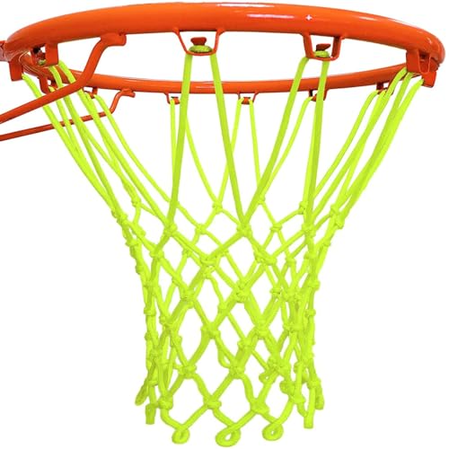 Luminous Basketball Net Replacement - 21 Inch Nylon, 12 Loops