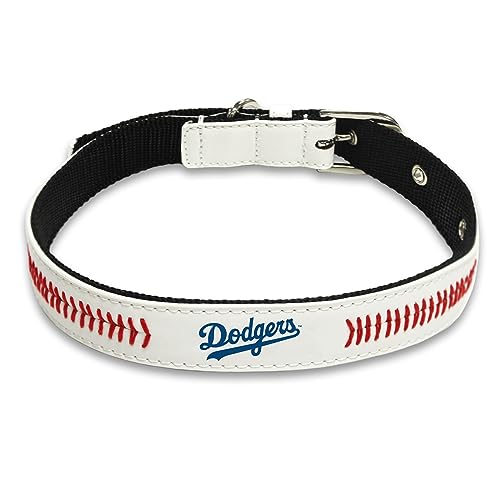 Premium Los Angeles Dodgers Dog Collar - Medium 16-20" Adjustable