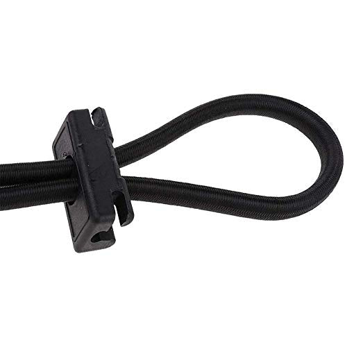Saycker 3m Elastic Horse Neck Stretcher Reins Adjustable Training Rope Black