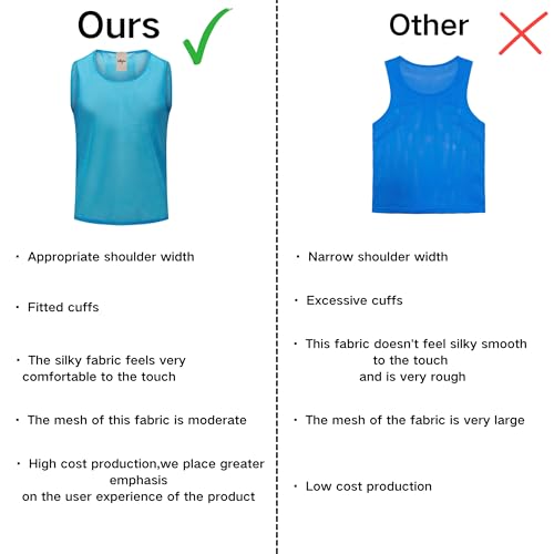 Kids Training Pinnies Vests for Basketball, Soccer, Football, Volleyball