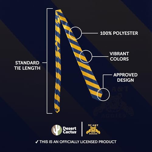 North Carolina A&T Aggies Necktie - Officially Licensed Men's Tie