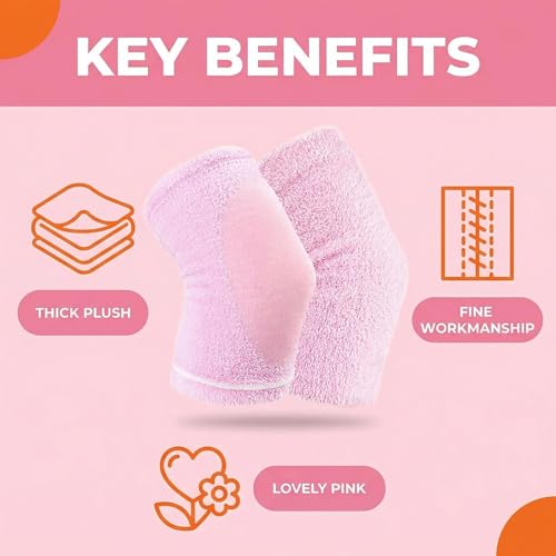 Pink Gel Elbow Sleeves - Breathable Cotton Support Guards