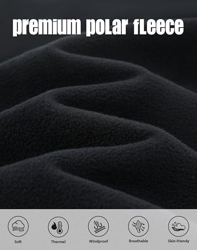 Pioneer Camp Men's Polar Fleece Lounge Joggers - Black, Medium