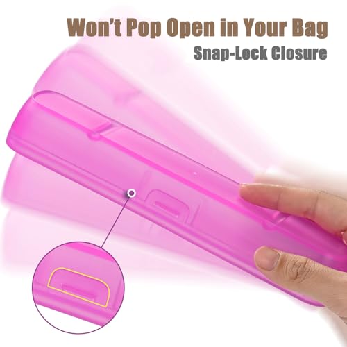 Travel Utensils with Case, Stainless Steel Portable Cutlery Set,