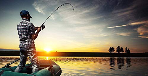 Kayak Paddle Leash - 3-7ft Stretchable Strap Lanyard - Black